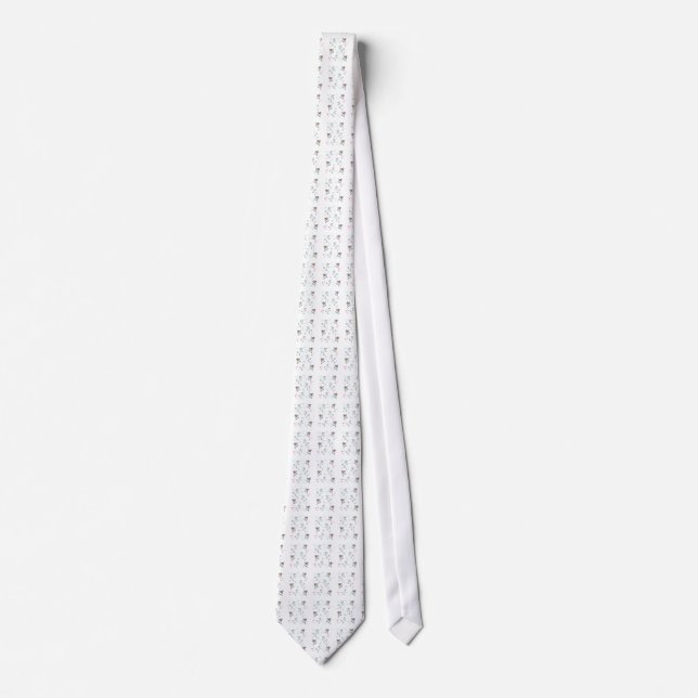Unicorn Pegasus And Stars Neck Tie (Front)
