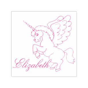 Unicorn Personalize Self-inking Stamp