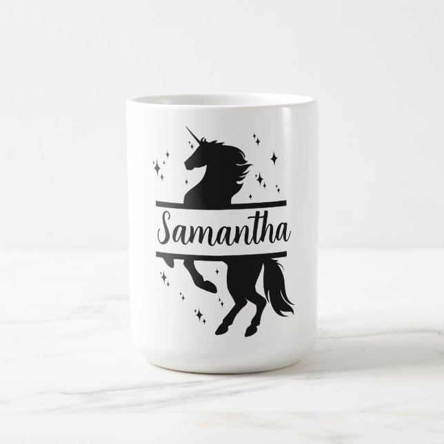 Unicorn Personalized 15 oz Classic Mug (Center)