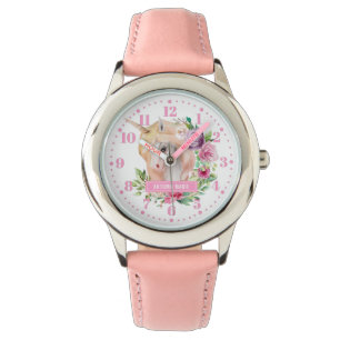 Unicorn Personalized Custom Kid's Watch