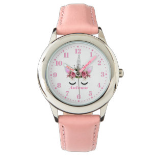 Unicorn Personalized Custom Kid's Watch