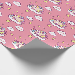 Unicorn Personalized Wrapping Paper (Name & Age)