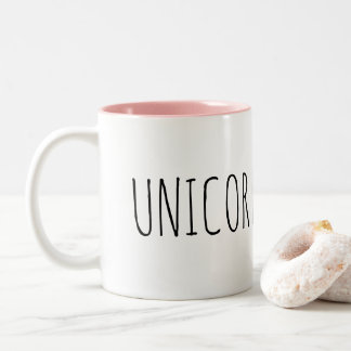Unicorn Pink Interior Inside Coffee Mug