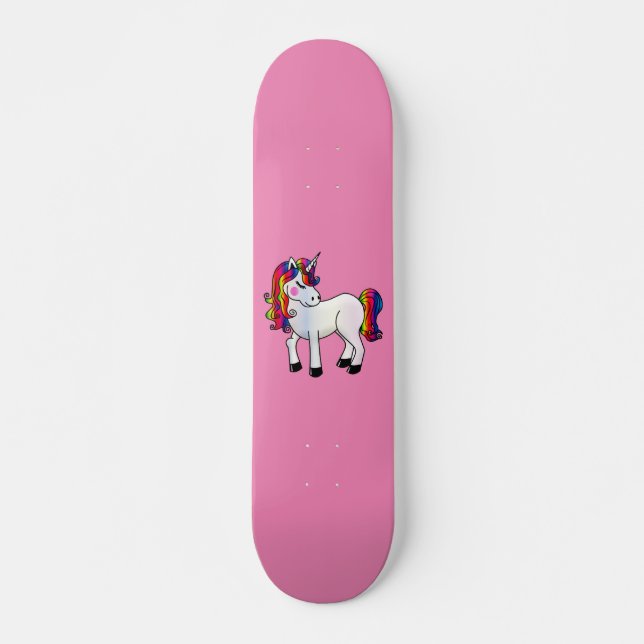 UNICORN PINK SKATEBOARDS FOR GIRLS (Front)