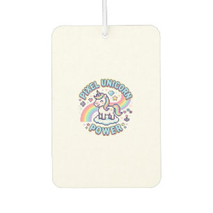 Unicorn Pixel Unicorn Power Graphic Design Product Air Freshener