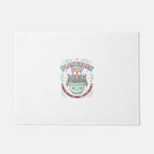 Unicorn Planticorn Pot Graphic Design Graphic Tee Doormat