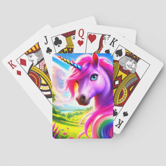 Unicorn Playing Cards (Back)