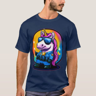 Unicorn police officer / police unicorn T-Shirt