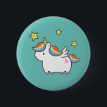 Unicorn Pony 2 Inch Round Button<br><div class="desc">Magical fun</div>