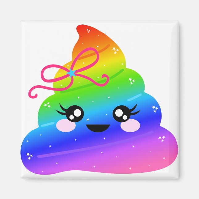 Unicorn Poop Magnet (Front)