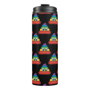 Unicorn poop thermal tumbler