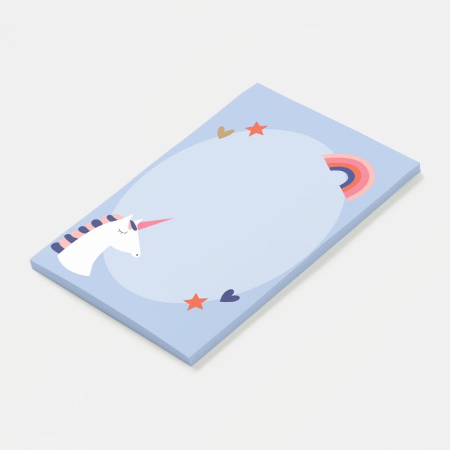 Unicorn Post-it Notes (Angled)