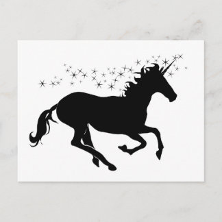 Unicorn Postcard