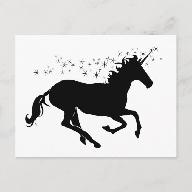 Unicorn Postcard (Front)