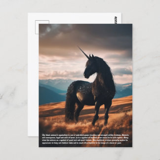 Unicorn Postcard