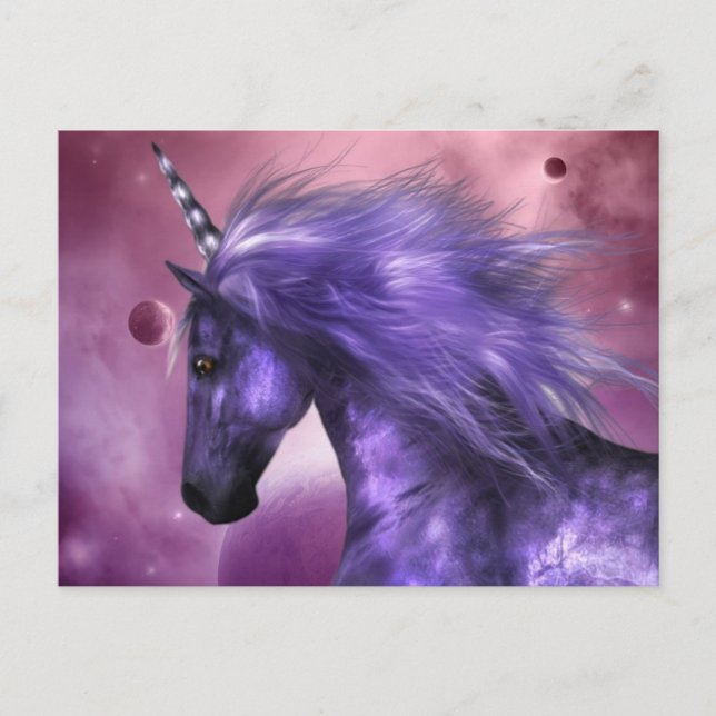 Unicorn Postcard (Front)