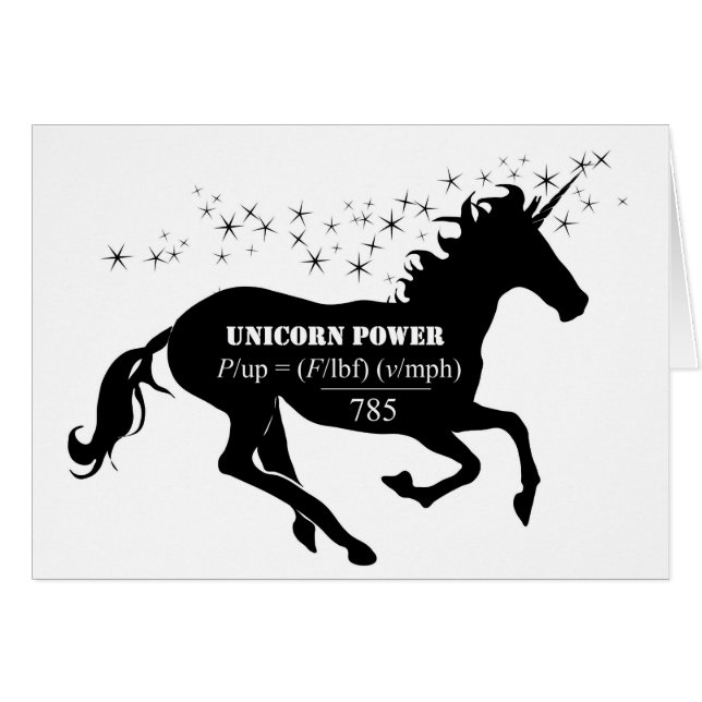 Unicorn Power (Front Horizontal)