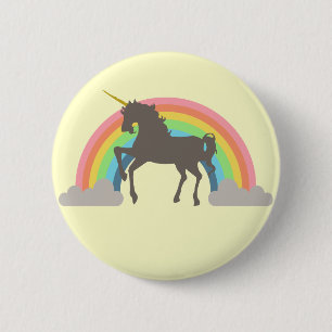 Unicorn Power 2 Inch Round Button
