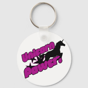 Unicorn Power Keychain