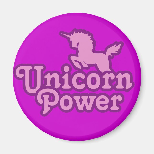 Unicorn Power! Magnet (Front)