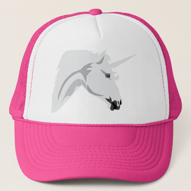 Unicorn Power Trucker Hat (Front)
