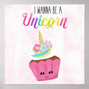 Unicorn Premium Canvas (Gloss) Poster