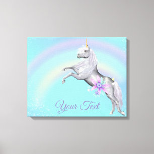 Unicorn Premium Wrapped Canvas (Gloss)