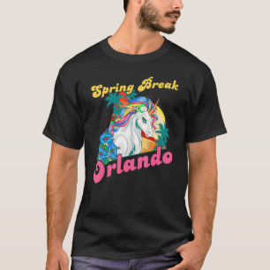Unicorn Princess Child Spring Break Orlando School T-Shirt