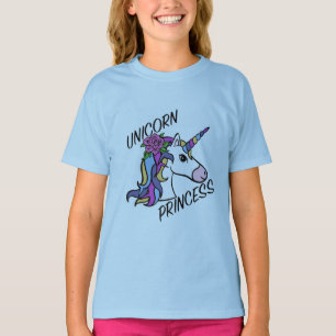 Unicorn Princess Design - T-shirt de base pour fil