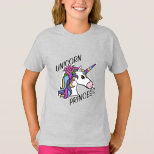 Unicorn Princess Design - T-shirt de base pour fil