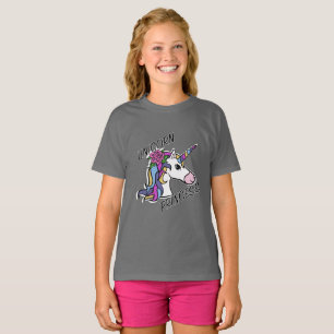 Unicorn Princess Design - T-shirt de base pour fil