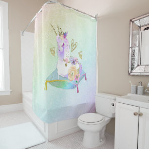 Unicorn Princess Diva Iridescent Rainbow Pastel