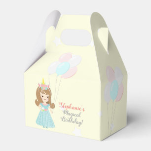 Unicorn Princess Favor Box