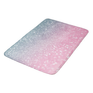Unicorn Princess Glitter #5a (Faux Glitter) Bath Mat