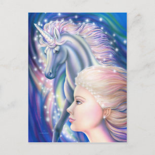 Unicorn Princess Postcard