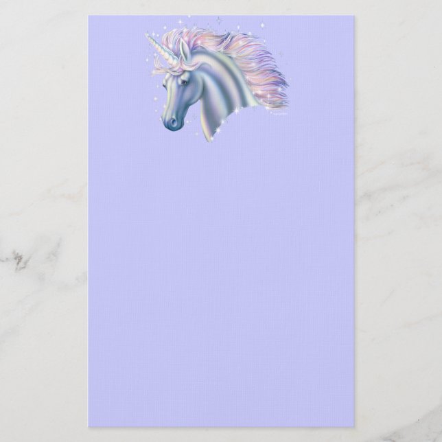 Unicorn Princess Stationery (Front)
