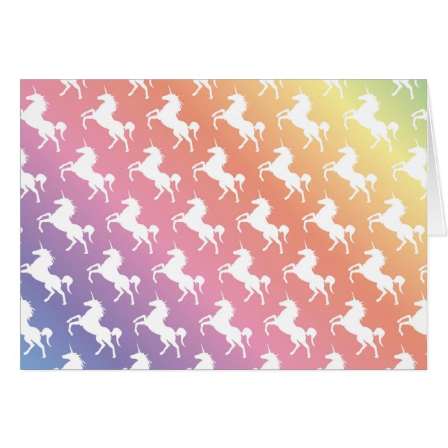 Unicorn Rainbow (Front Horizontal)