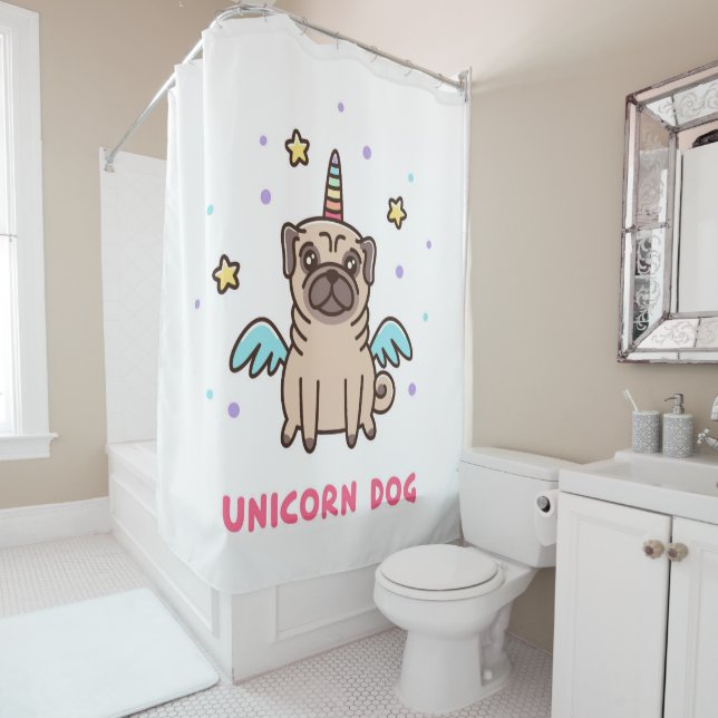 Unicorn Rainbow Dog (In Situ)