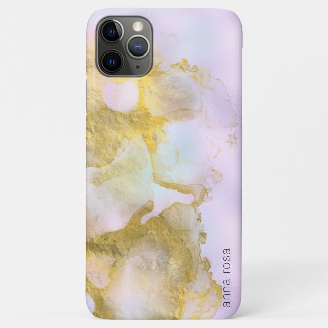 *~* Unicorn Rainbow Holograghic Pastel Magical AP1 Case-Mate iPhone Case (Back)