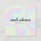 Unicorn rainbow holographic modern makeup artist