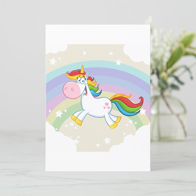 Unicorn Rainbow Invitation (Creator Uploaded)