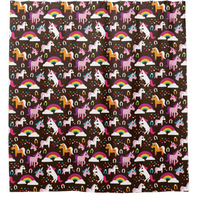 unicorn rainbow kids background horse (Front)