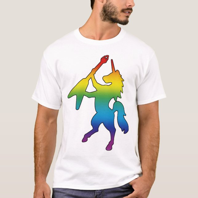 Unicorn Rainbow T-Shirt (Front)