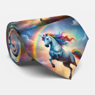 Unicorn Rainbows And Sparkle, Tie