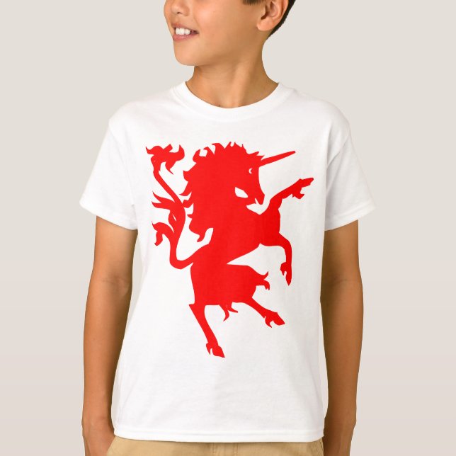 Unicorn Rampant T-Shirt (Front)