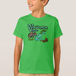 Unicorn Readers Rule T-Shirt