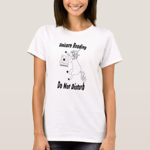 Unicorn Reading... - Basic Women's Tee - BL