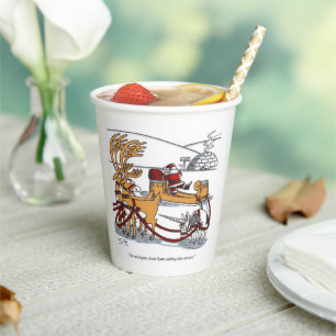 Unicorn Reindeer paper cups