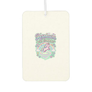 Unicorn Respawn with Sparkles Premium Vector Stick Air Freshener