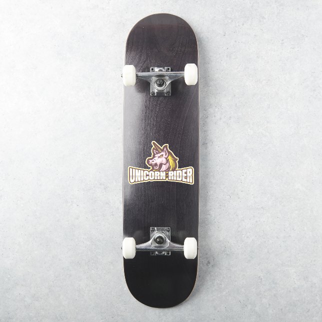 Unicorn Rider Sticker (Skateboard)